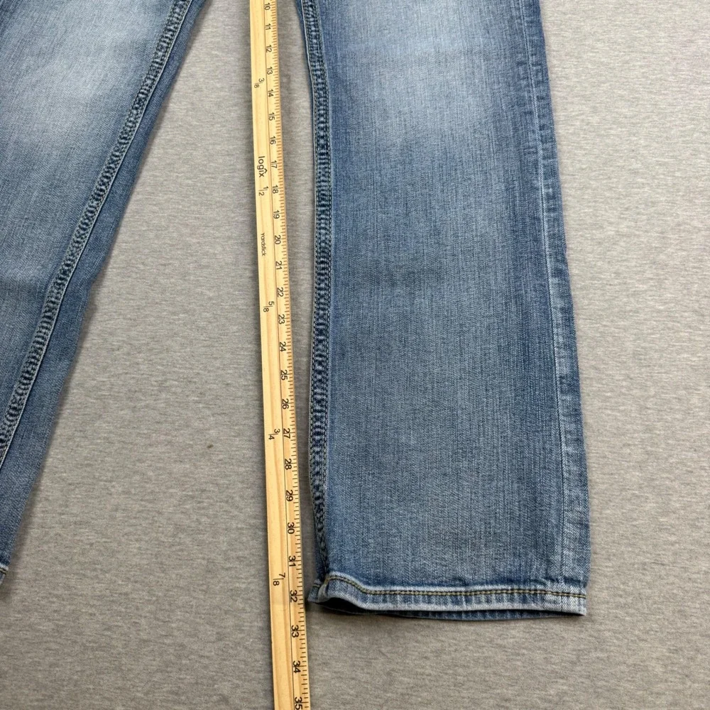 BKE Jake Straight Leg Jeans Mens 33x34 Medium Wash Denim ABS15430